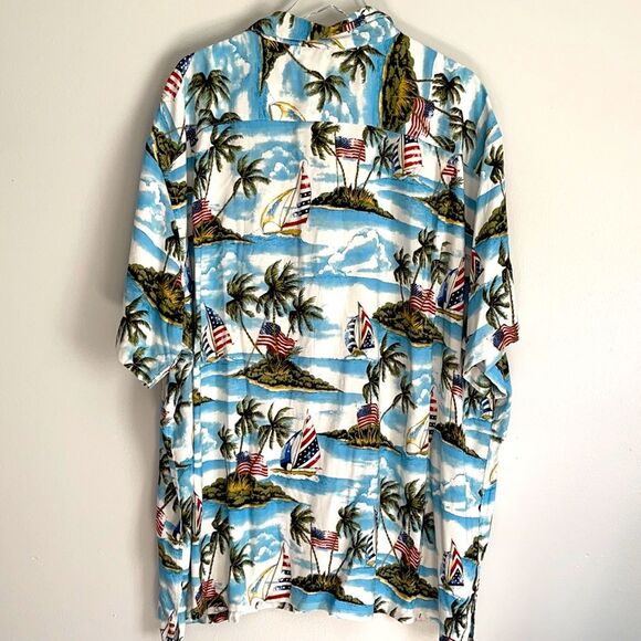 CAMPIA | Tropical Island Flag Shirt 4XL - Picture 7 of 7